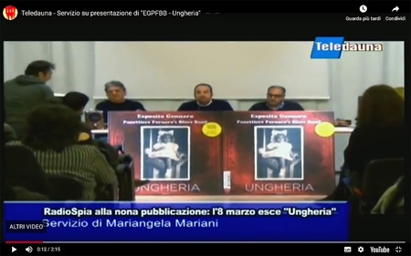 Teledauna - 02/03/2016 - Servizio televisivo sulla presentazione di «EGPFBB: Ungheria»