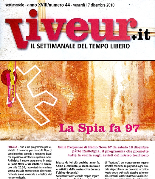 Viveur - 17/12/2010 - La Spia fa 97